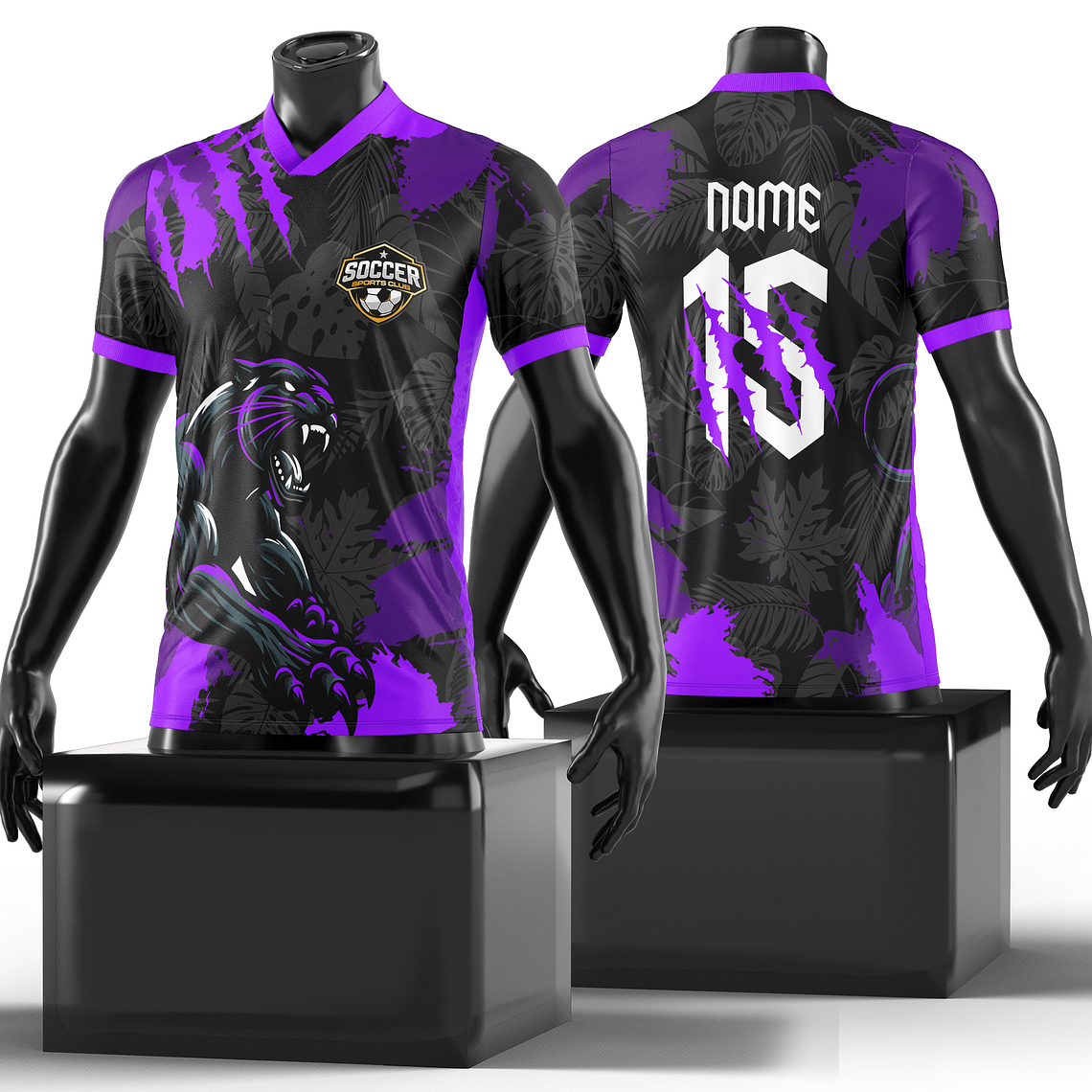 Arte Vetor Camisa InterClasse Pantera Mod-153 1