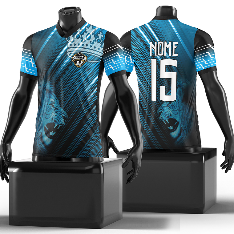 Arte Vetor Camisa InterClasse Leão Mod-151 1