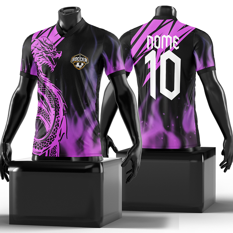 Arte Vetor Camisa InterClasse Dragão Mod-141 1