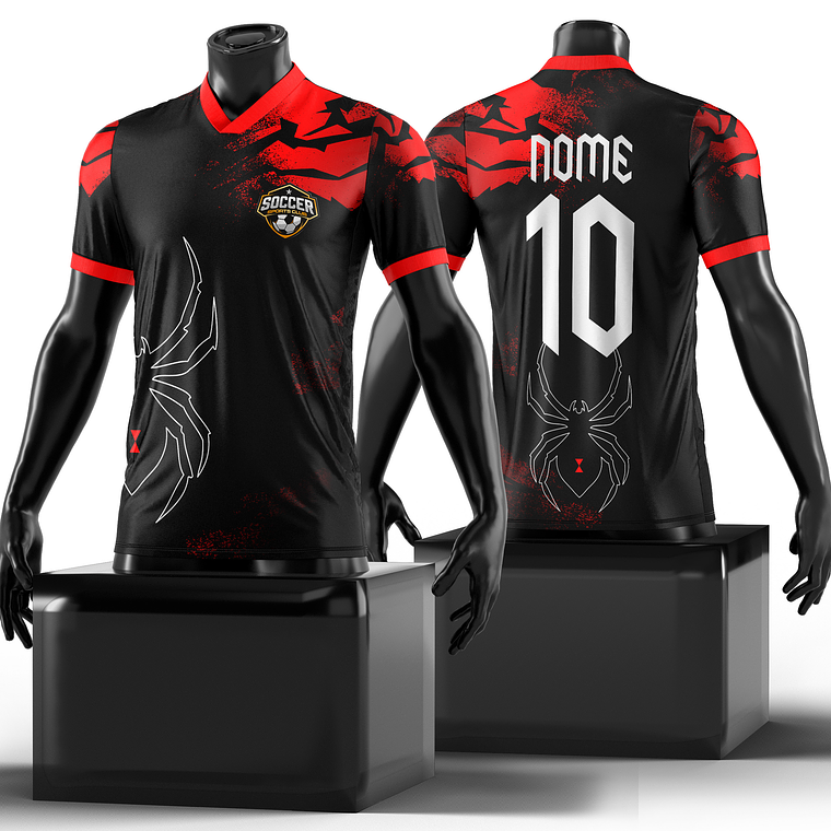 Arte Vetor Camisa InterClasse Aranha Mod-136 1