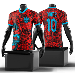 Arte Vetor Camisa InterClasse Dragão Mod-135