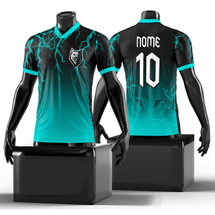 Arte Vetor Camisa InterClasse Alcateia raios Mod-133