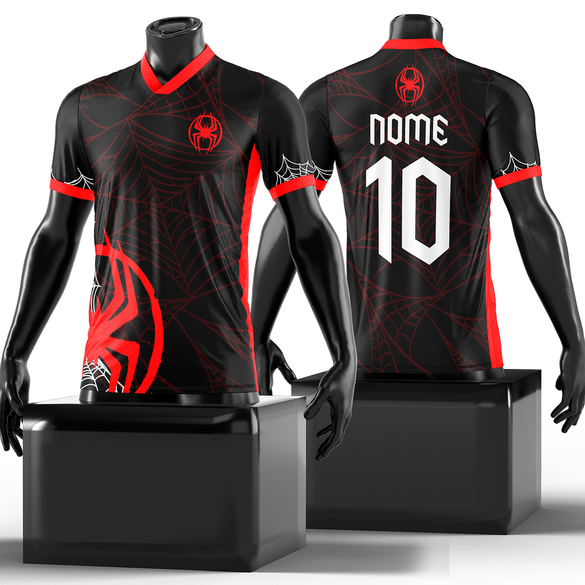 Arte Vetor Camisa InterClasse Aranha teiasMod-134 1