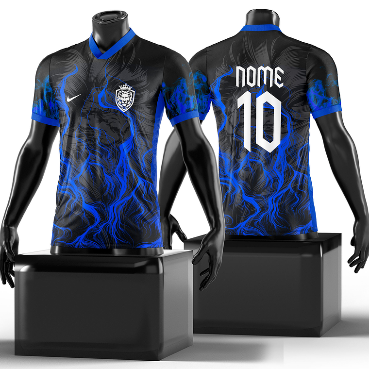 Arte Vetor Camisa InterClasse Leão Mod-130 1