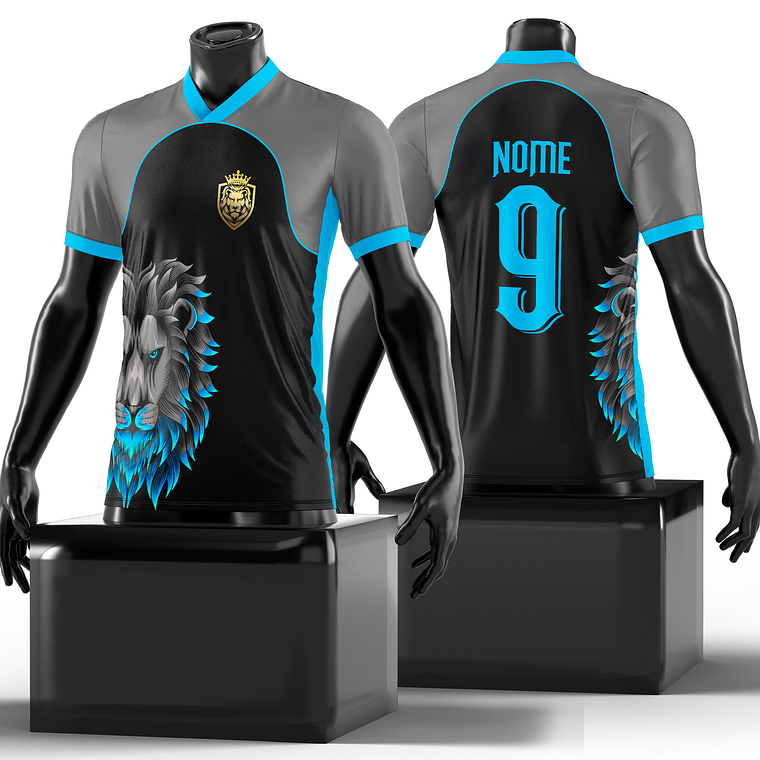 Arte Vetor Camisa InterClasse Leão Mod-128 1