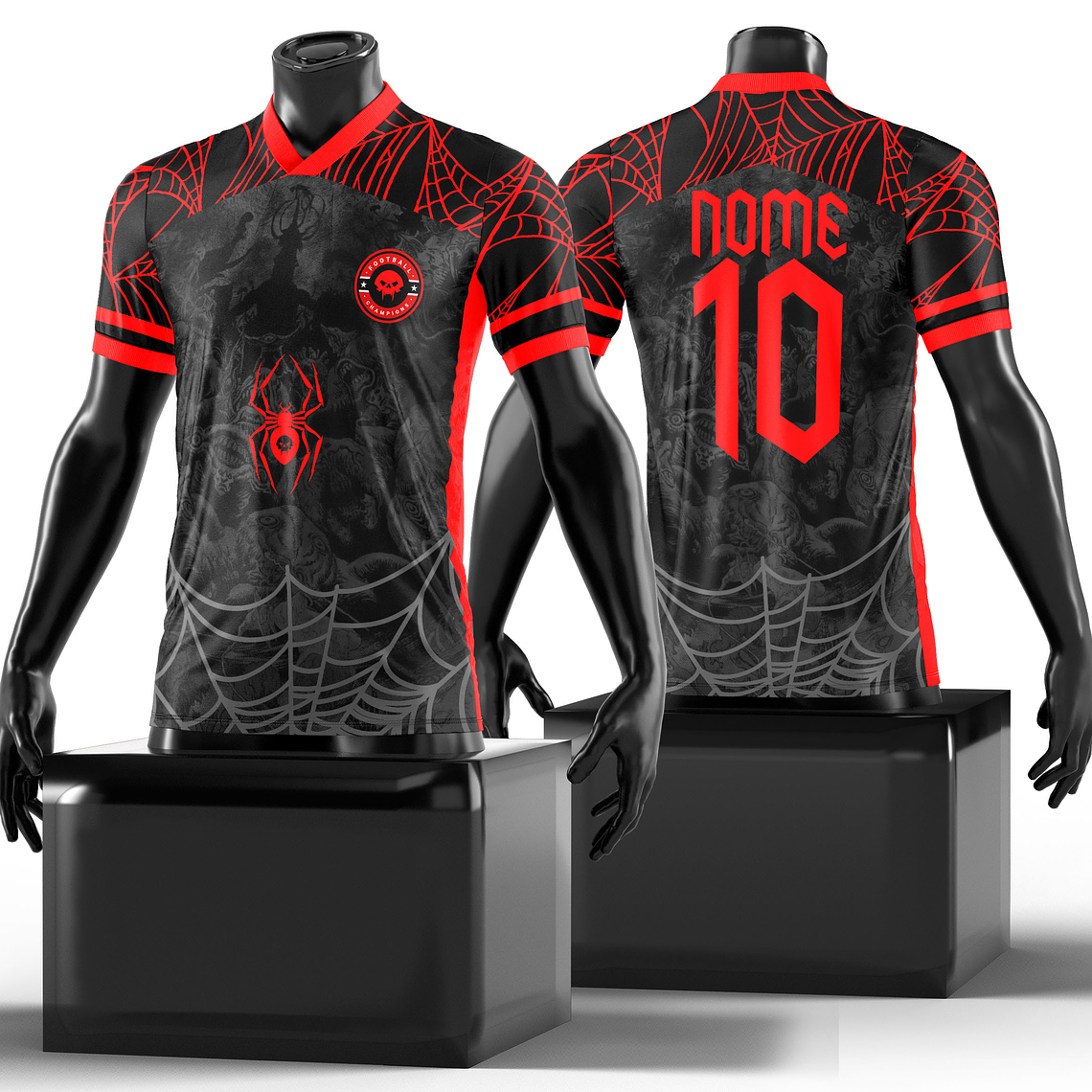 Arte Vetor Camisa InterClasse Aranha Mod-127 1