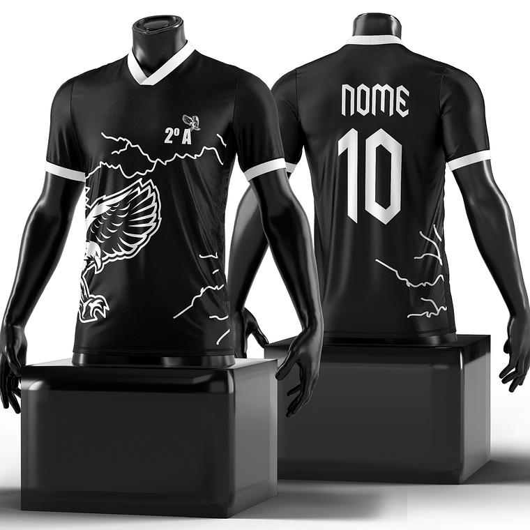 Arte Vetor Camisa InterClasse Aguia Mod-118 1