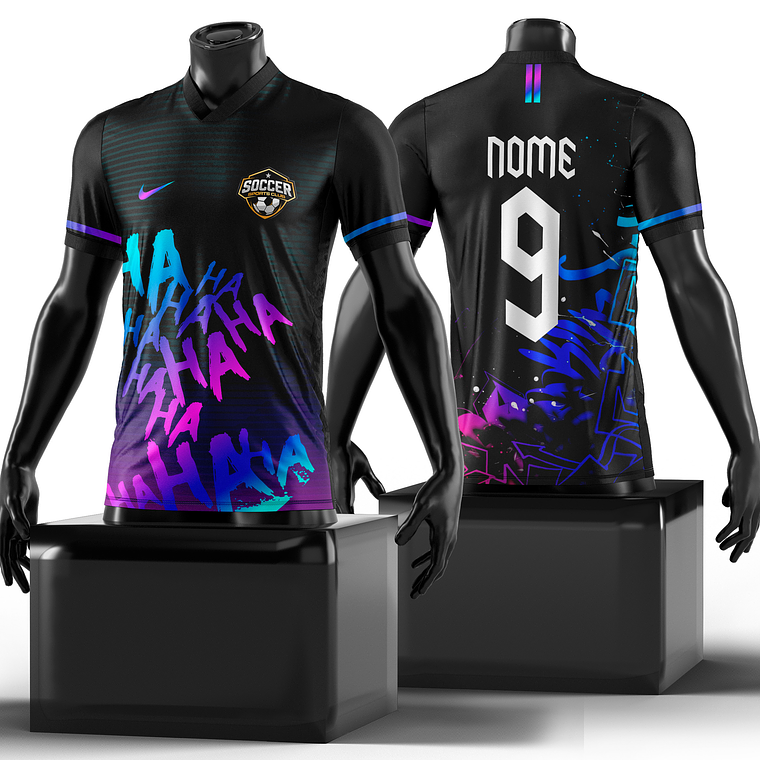 Arte Vetor Camisa InterClasse HaHaHa Mod-117 1