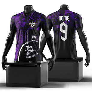 Arte Vetor Camisa InterClasse Caveira de Cartola Mod-116