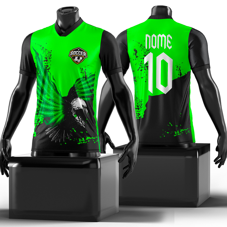 Arte Vetor Camisa InterClasse Aguia Mod-115 1