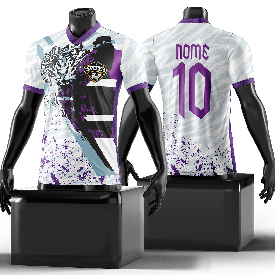 Arte Vetor Camisa InterClasse Tigre Mod-113 1