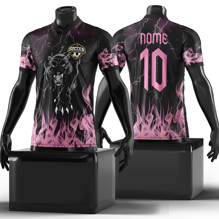 Arte Vetor Camisa InterClasse Pantera Mod-109 1