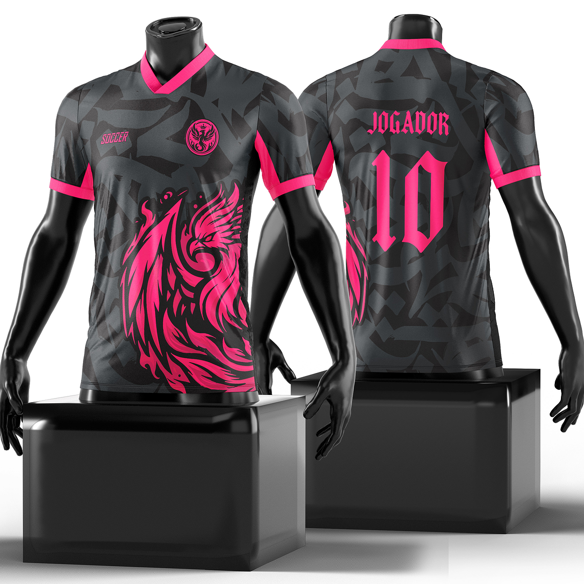 Arte Vetor Camisa InterClasse Fenix Mod-103 1