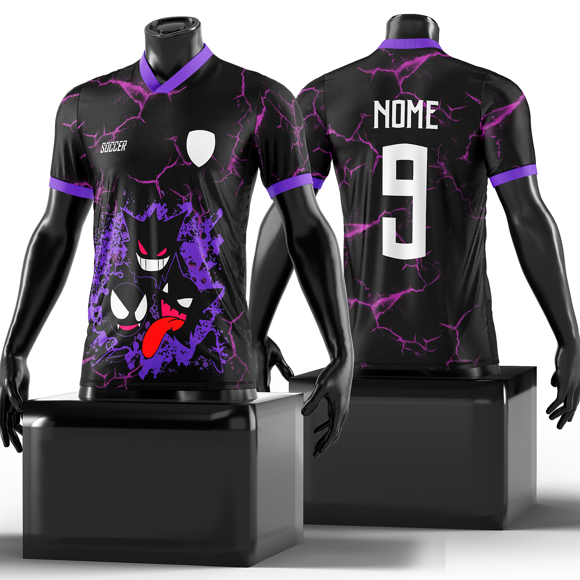 Arte Vetor Patter - Bonecos Blacks 1