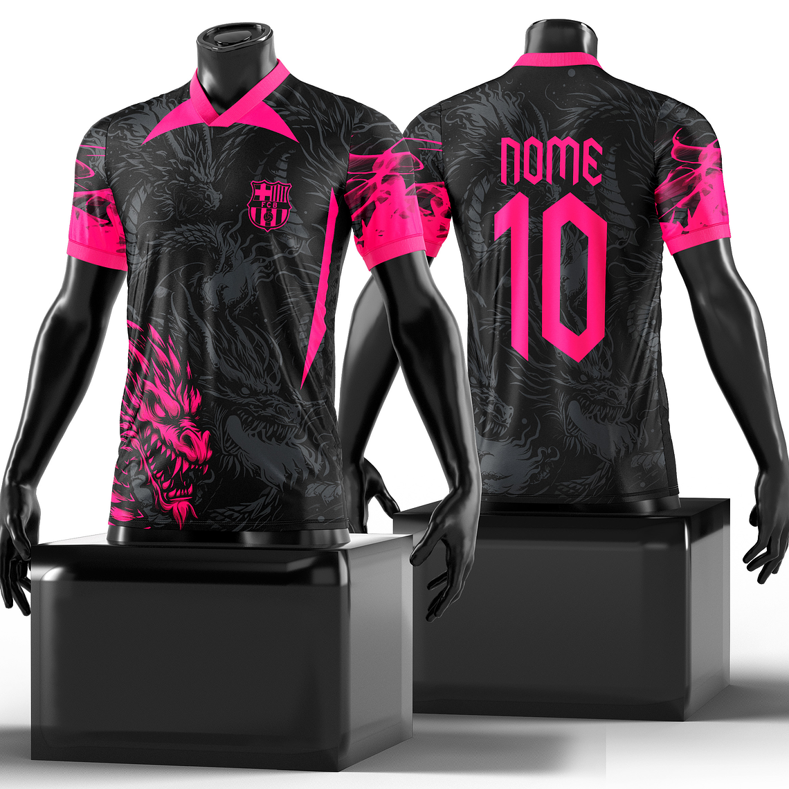 Arte Vetor Camisa InterClasse Dragão Mod-94 1