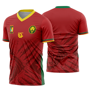 Arte Vetor Camisa Camarões Visita 2026