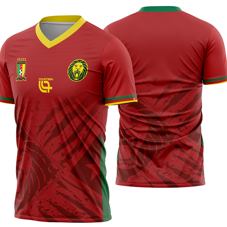 Arte Vetor Camisa Camarões Visita 2026 1