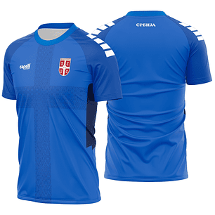 Arte Vetor Camisa Serbia Local 2025