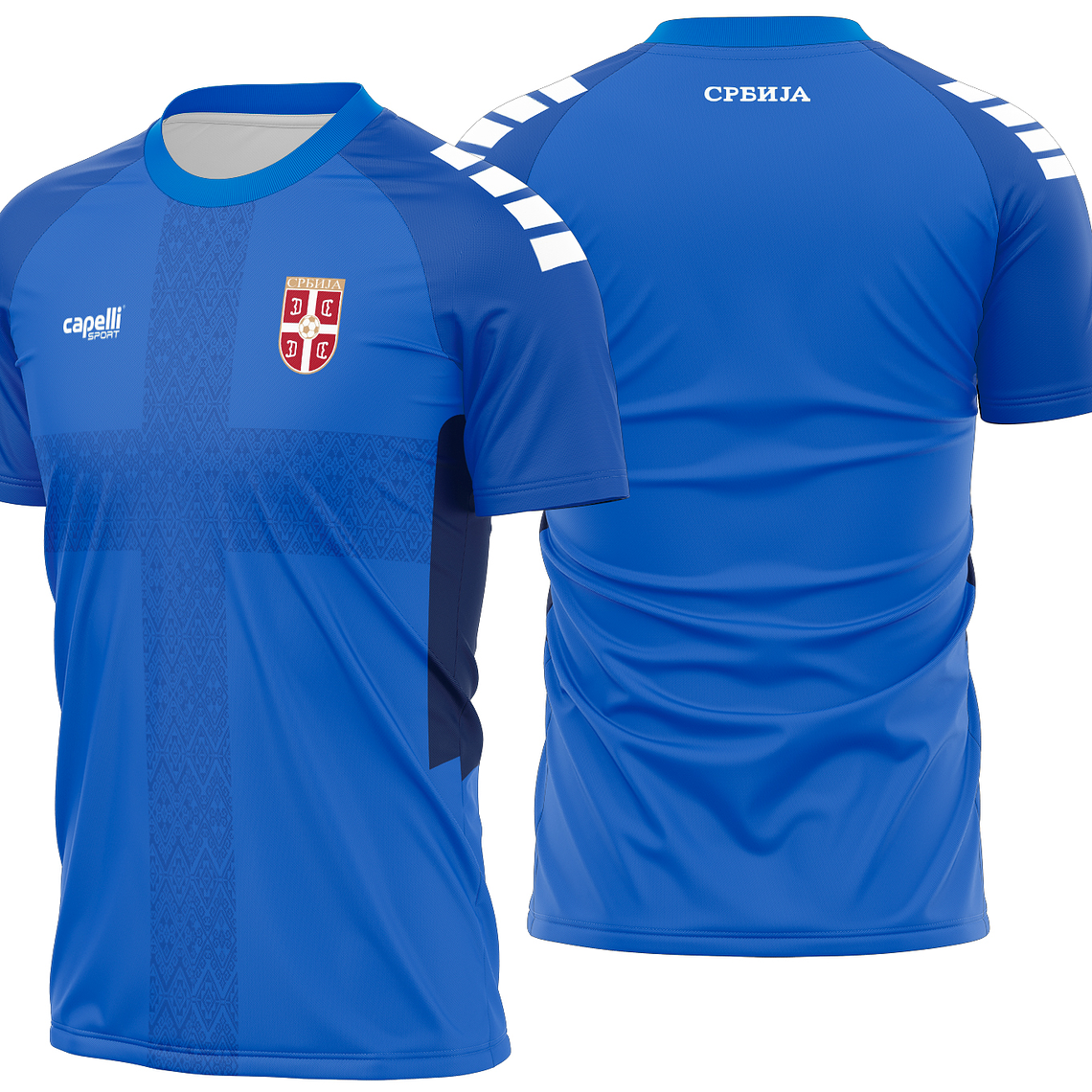 Arte Vetor Camisa Serbia Local 2025 1