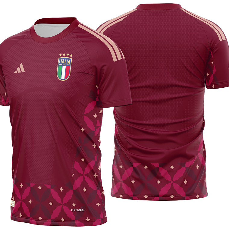 Arte Vetor Camisa Italia goleiro 2026 1
