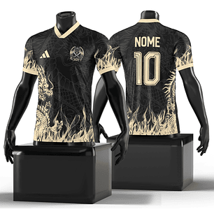 Arte Vetor Camisa interclasse Dragão Mod-174