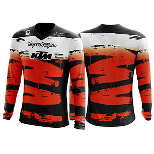 Arte Vetor Camisa Motocross Mod-0009