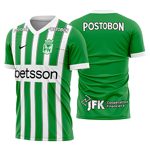 Arte Vetor Camisa Atletico Nacional Local 2026