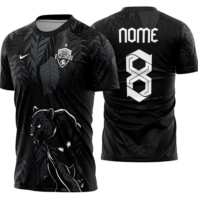 Arte Vetor Camisa Interclasse pantera Mod-868 1