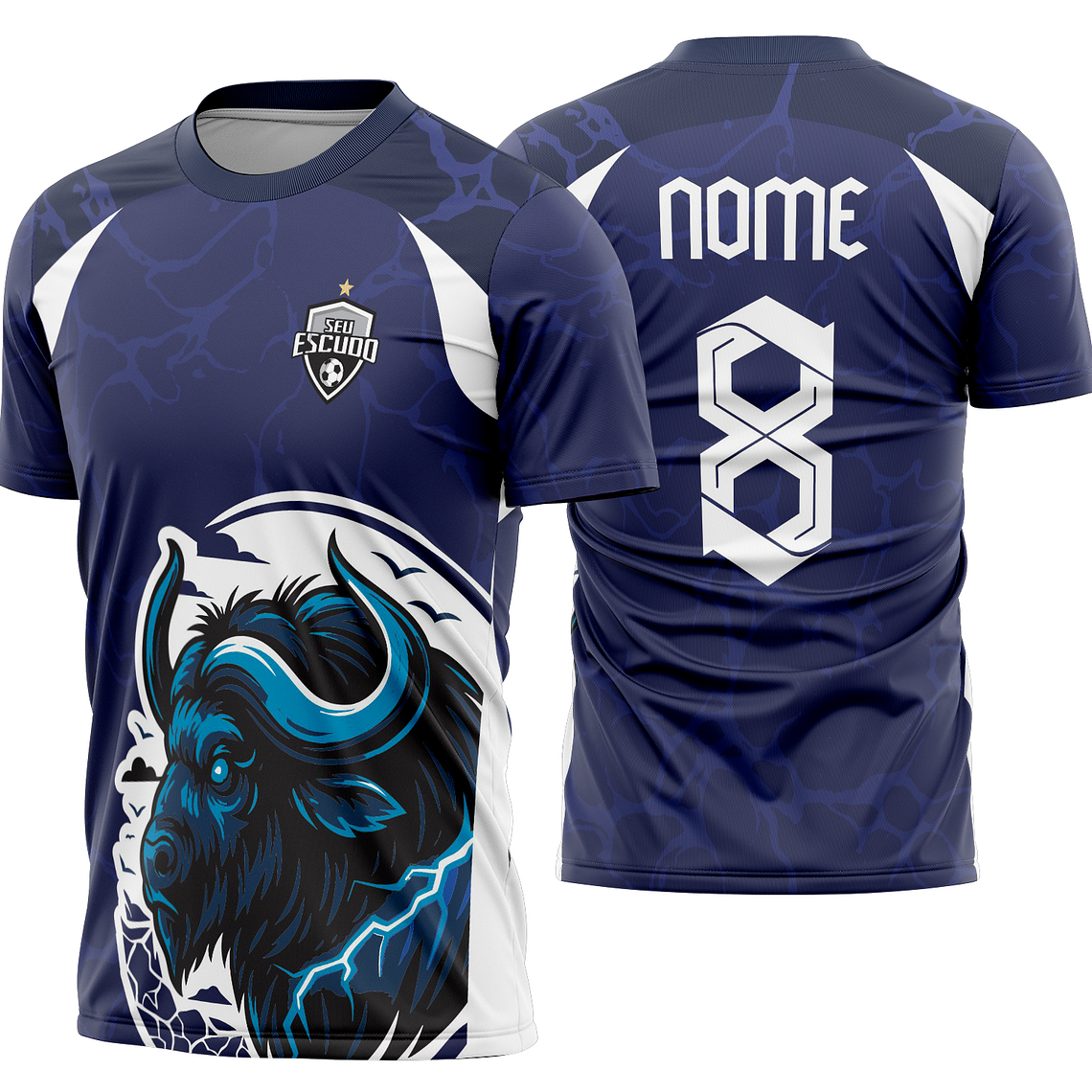 Arte Vetor Camisa Interclasse bufalo Mod-869 1