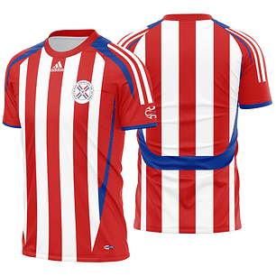 Arte Vetor Camisa Paraguay Local 2007