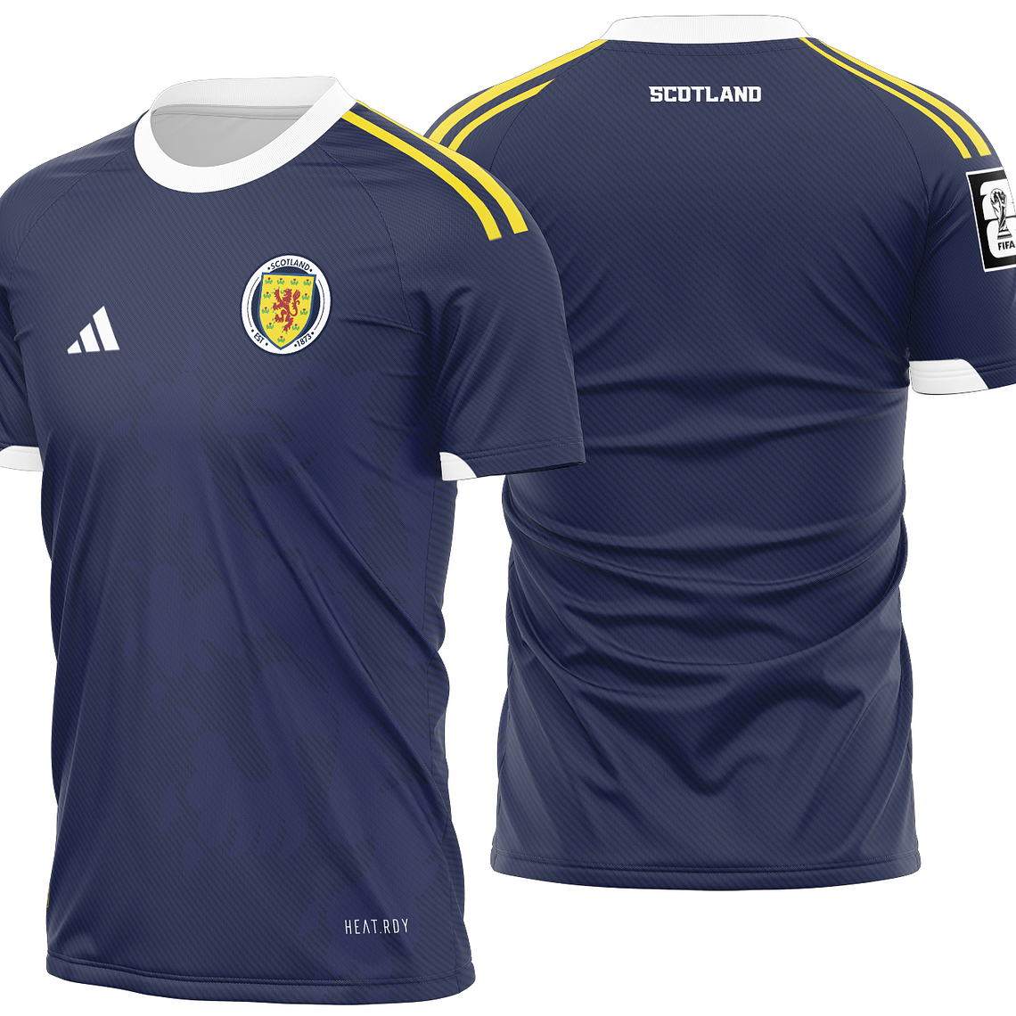Arte Vetor Camisa Escocia Concept 2026 1