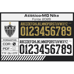 Fonte Atlético-MG Nike 2026