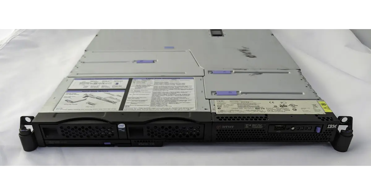 IBM eServer xSeries 336, Intel Xeon 2.8Ghz, 12GB RAM, Fuente