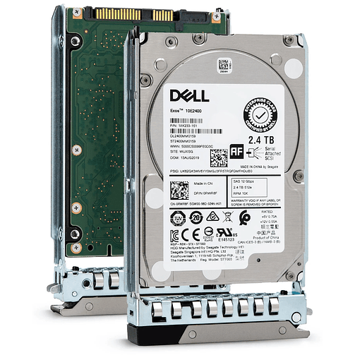 DISCO DURO HDD 400-AVEZ : 2.4TB 10K RPM SAS ISE 12Gbps 5 12e 2.5in  1