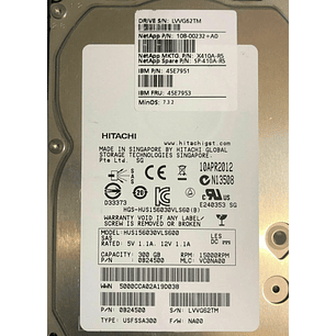 HDD HITACHI 300GB HN-300G15-SAS-VC-NA
