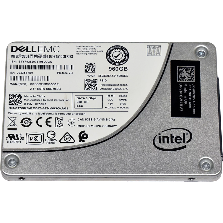SSD DELL 960GB SATA 6G 2.5 1