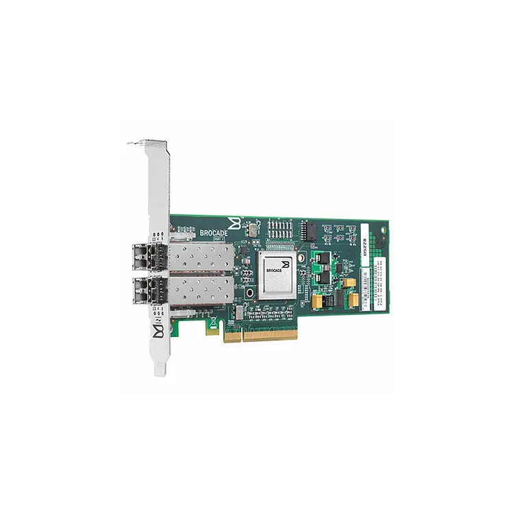 Brocade 825 (B) 8GB Dual-Port PCI-E Fiber Channel HBA with trans 1