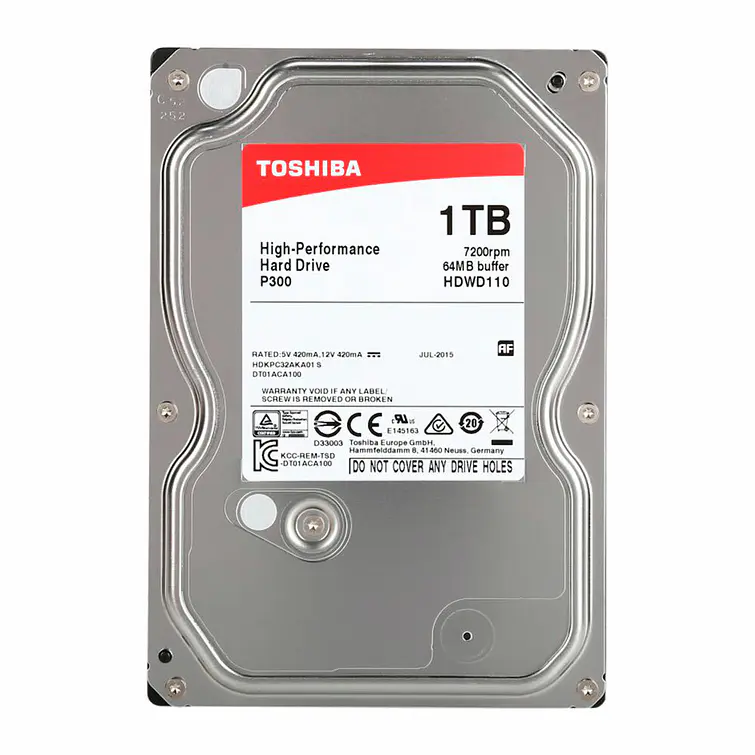 HDD 1TB Sata 64Mb 7.2K 1