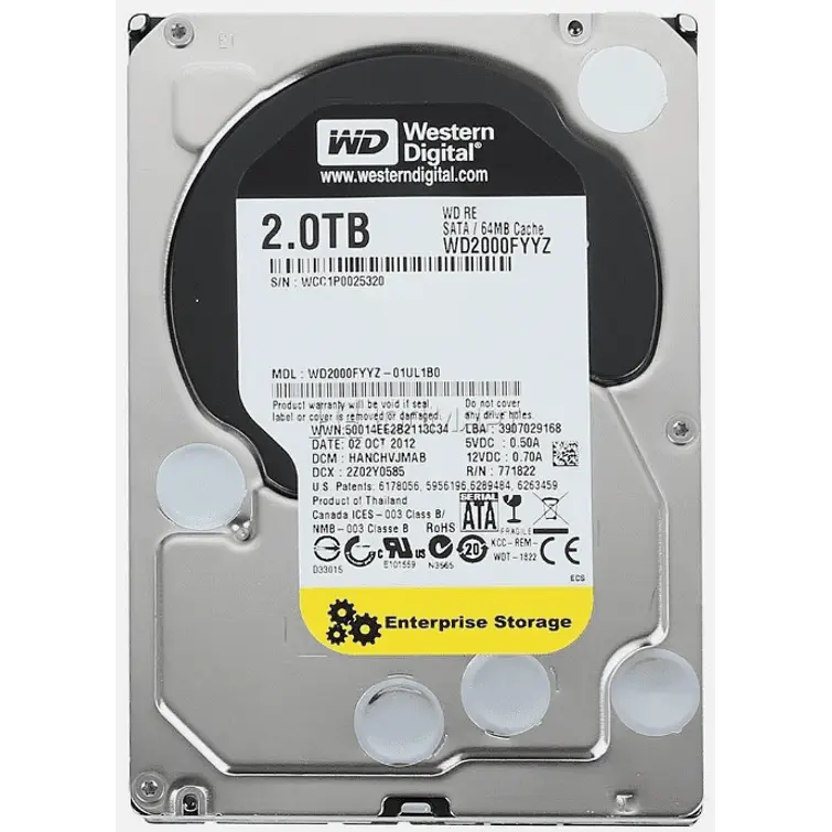 HDD 2TB Sata 64Mb 1