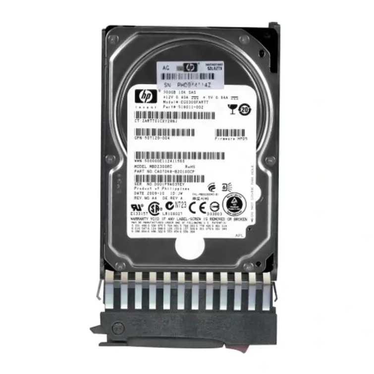 HP 300GB 10K SAS P/N: 518011-002 1