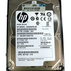 HP 900GB 10K SAS P/N 619286-004