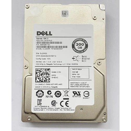 Dell 300GB SAS 15K 2,5