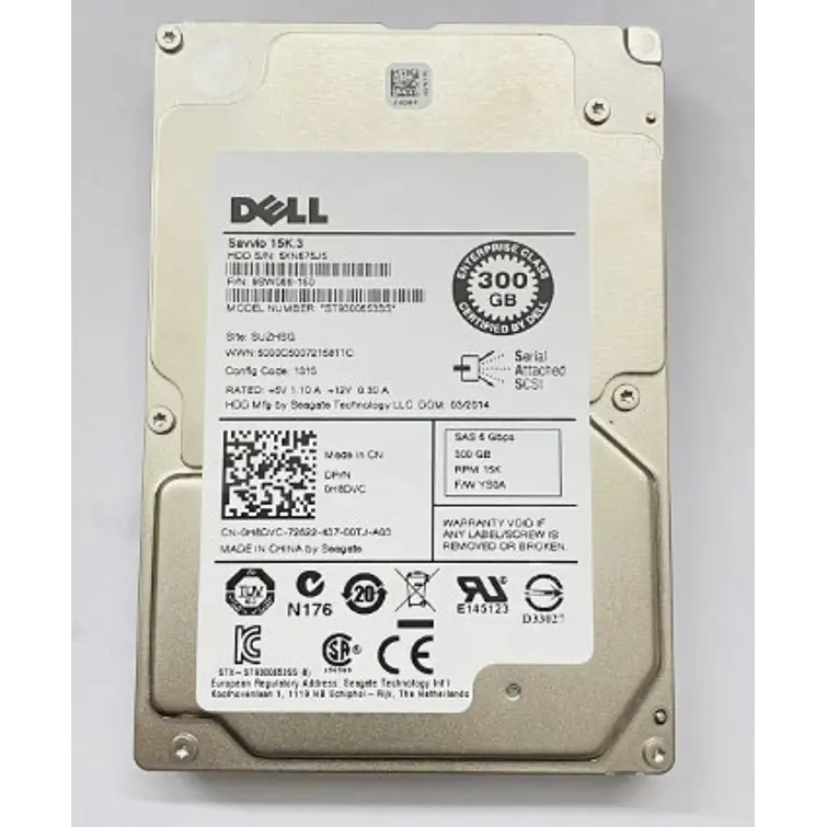 Dell 300GB SAS 15K 2,5