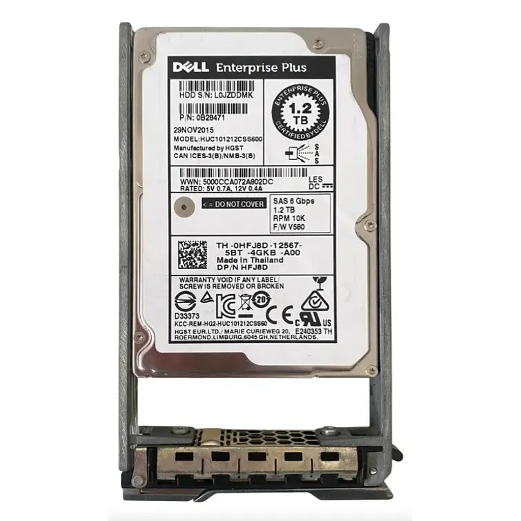 Dell 1.2TB SAS 10K 6Gbps 2,5