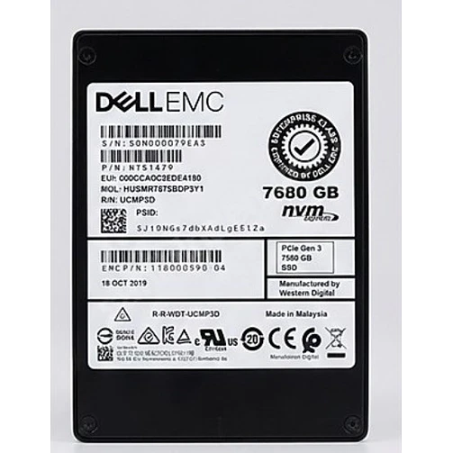 Dell EMC 7680 PCIe SSD 2,5