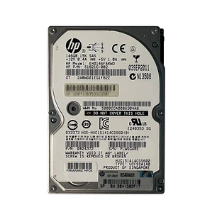 HP 146GB 15K SAS P/N 518216-002