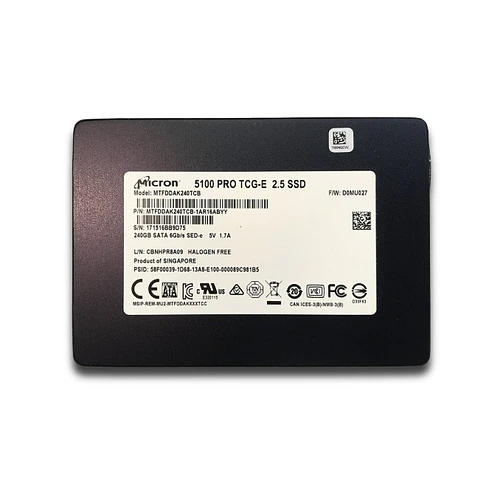 HP 240GB SATA 6Gbps P/N: 876596-001 1