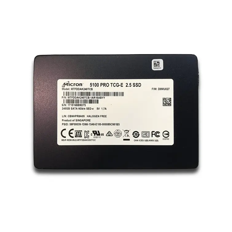 HP 240GB SATA 6Gbps P/N: 876596-001 1