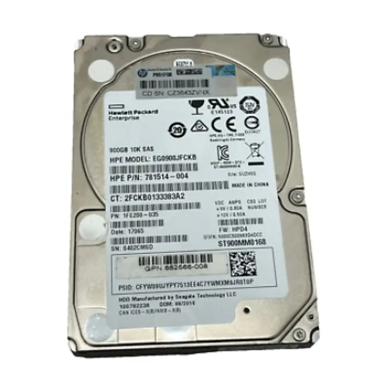 HP 900GB 10K SAS - P/N: 781514-004 1