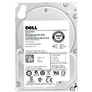 Dell 300GB SAS 10K 12Gbps 2,5